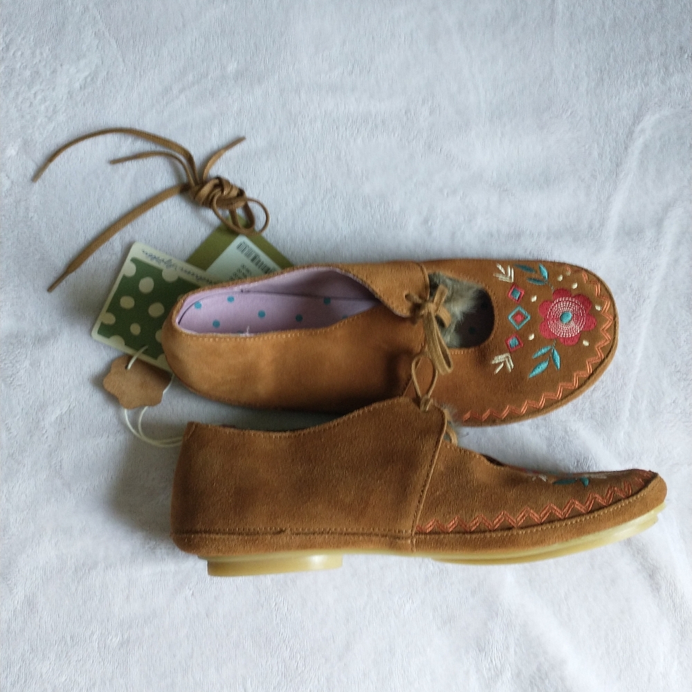 Gudrun Sjoden Suede Moccasins - Picture 5 of 6